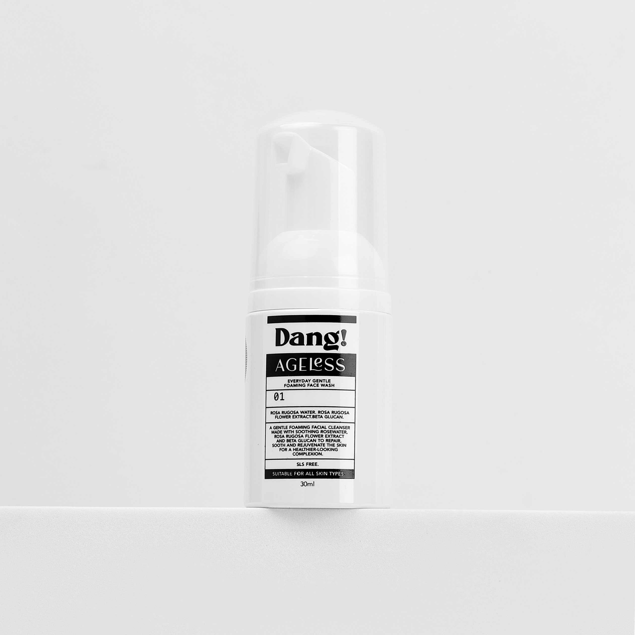 Dang! Mini Ageless Everyday Gentle Foaming Face Wash – 30ml